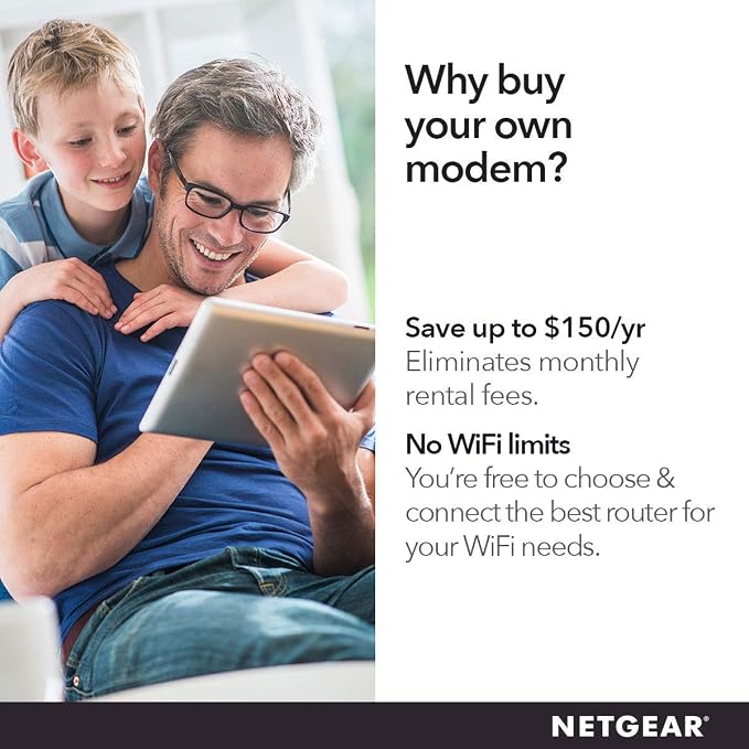 NETGEAR Cable Modem DOCSIS 3.0 Compatible - Image 4