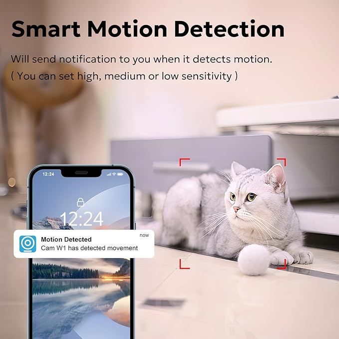 owltron Indoor Security Camera 5MP, 360 Cameras - Image 4