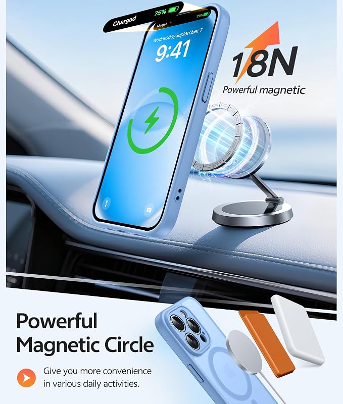 FNTCASE for iPhone 13 Pro Case: Translucent Matte Cases - Image 3