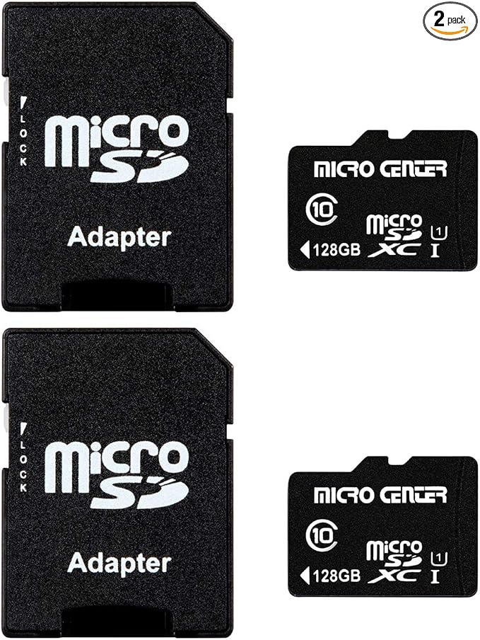 INLAND Micro Center 128GB Class 10 MicroSDXC Flash Memory Card by INLAND