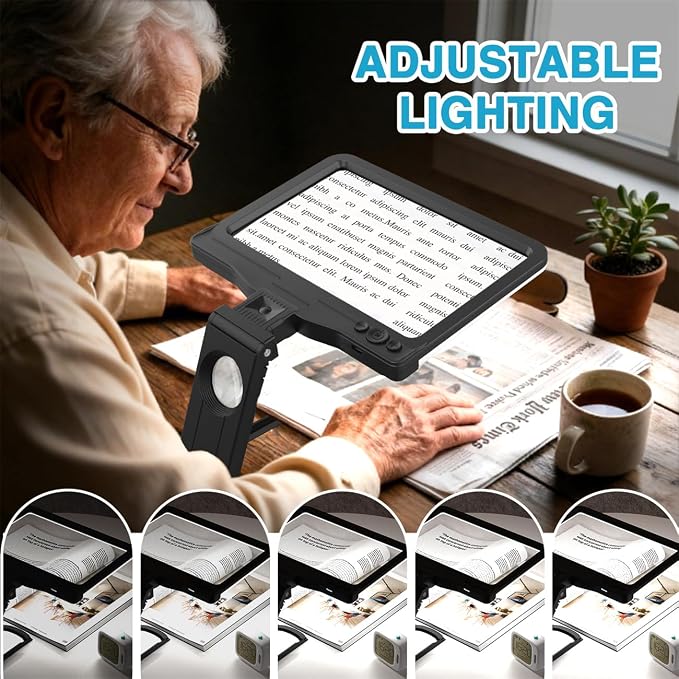 30X 6X Rechargeable Magnifying Glass - Image 4