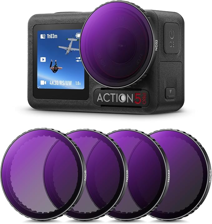 K&F CONCEPT Push-in Fit ND Filter Kit Compatible by KFCONCEPT