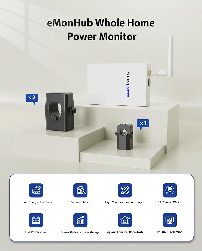 Home Energy Monitor Lite-Real Time Electricity Usage Monitor, Power Consumption - Image 8
