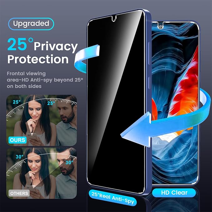 firtstnow 3 Pack Privacy Screen Protector - Image 2