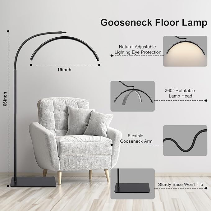 Half Moon LED Floor Light - Image 5