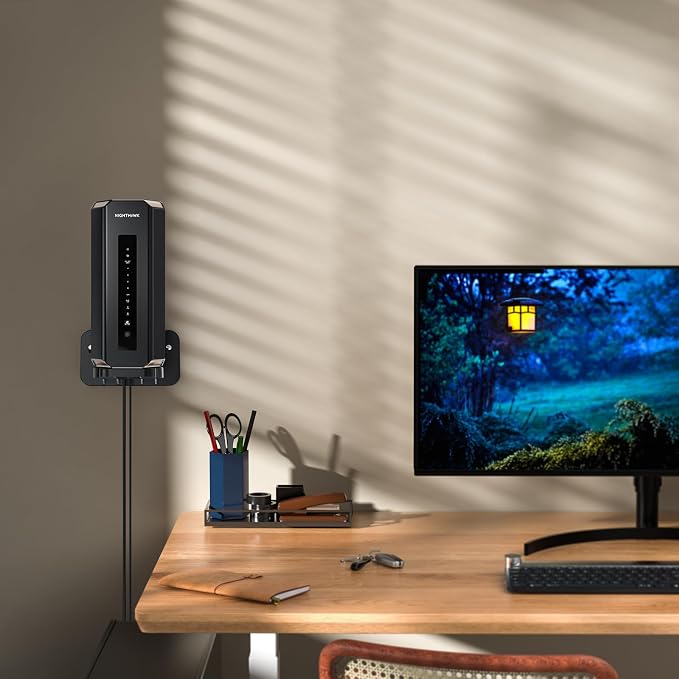 XLTTYWL Orbi 370 Wall Mount Kit, Orbit 7 Mount Bracket Optimize Space Compatible - Image 7