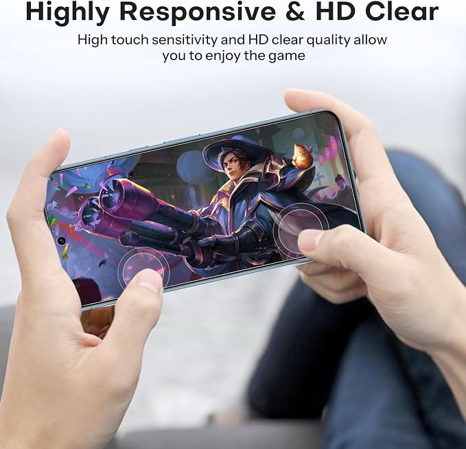 OMOTON for Pixel 8 Pro Screen Protector, 3 Pack for Pixel 8 Pro Tempered Glass - Image 6