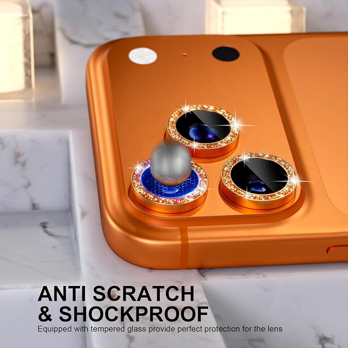 Choiche Compatible for iPhone 17 Pro/iPhone 17 Pro Max Camera Lens Protector - Image 4