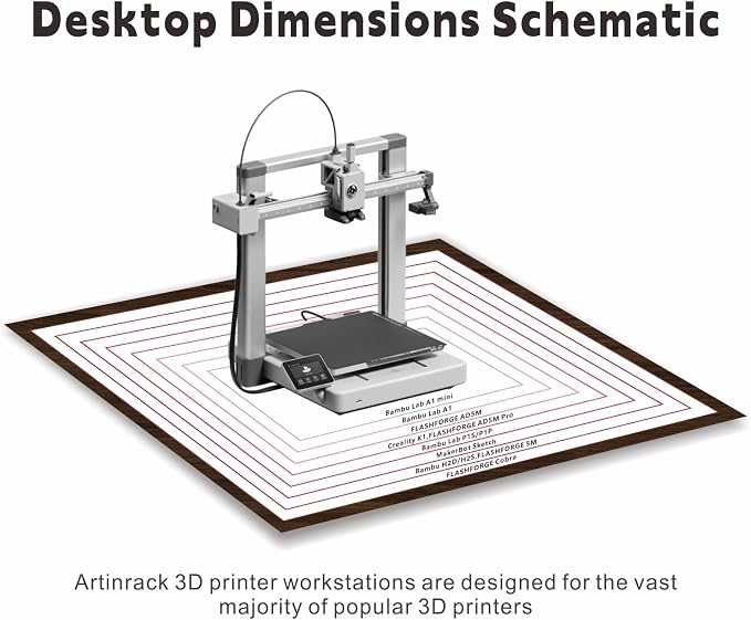 Upgraded Dual 3D Printer Stand - Image 2