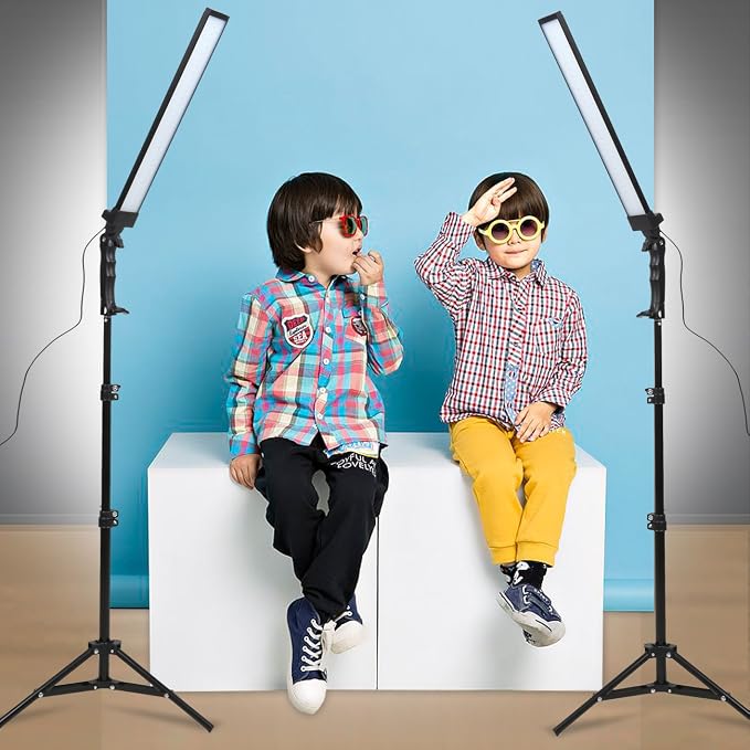 180 LED Light Photography Studio LED Lighting Kit Handheld Wand Stick - Image 2
