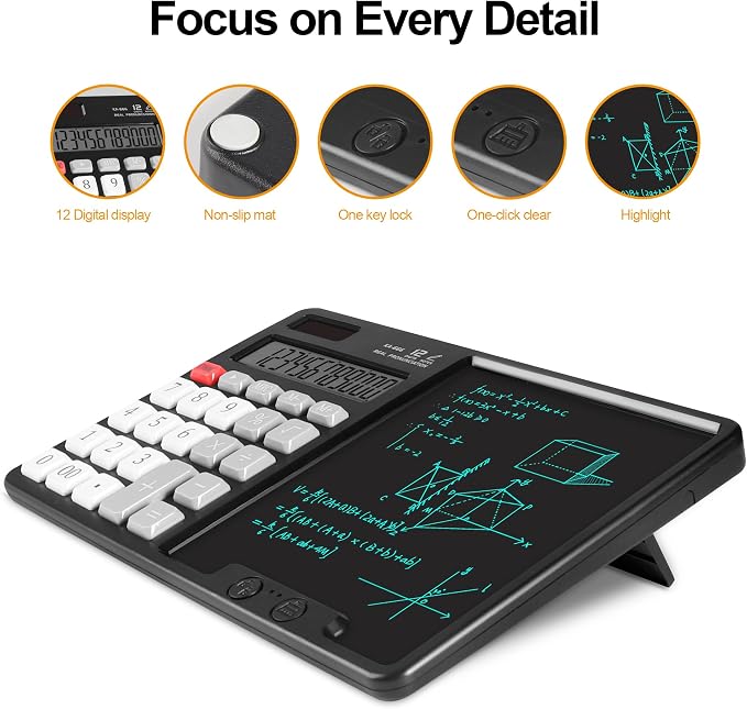 Calculator with Writing Pad - Image 2
