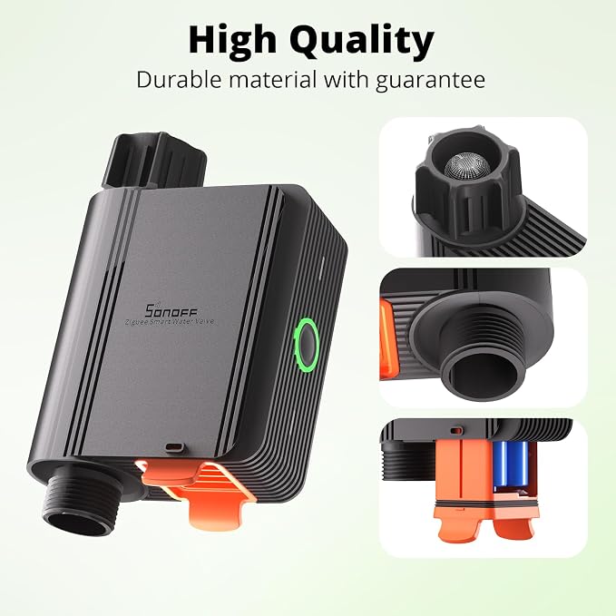 SONOFF Zigbee Sprinkler Timer, Gateway Required, Smart Controller Voice Control - Image 9