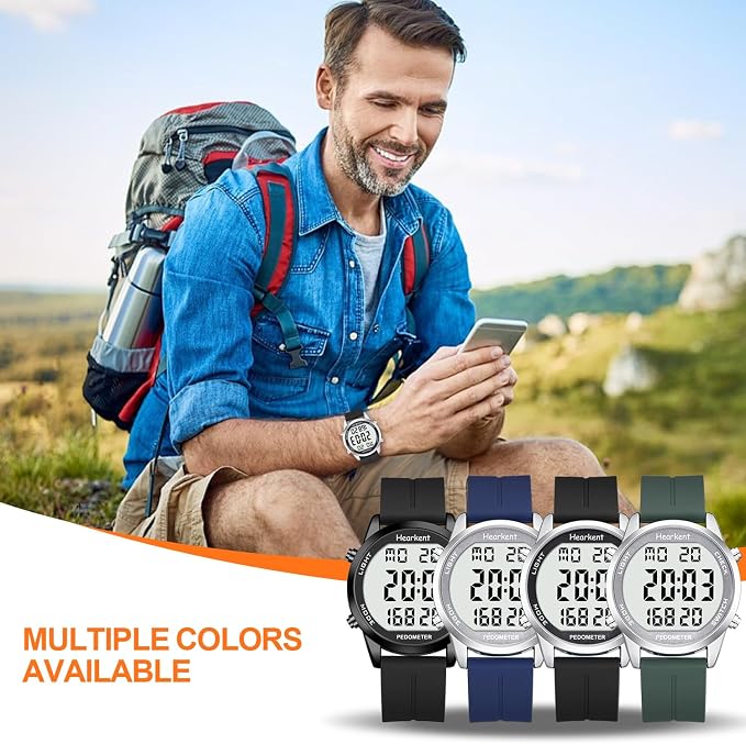 Pedometer Watch for Walking for Senior No App Required - Image 7