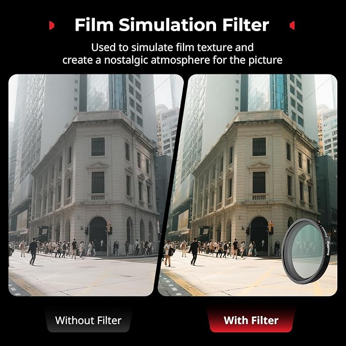 SmallRig Filter Kit for DJI Osmo Action 5 Pro/4, 5-in-1 Lens Filter Set - Image 6