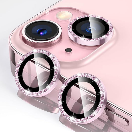 Tensea for iPhone 15 / iPhone 15 Plus Camera Lens Protector, 9H Tempered Glass by Tensea