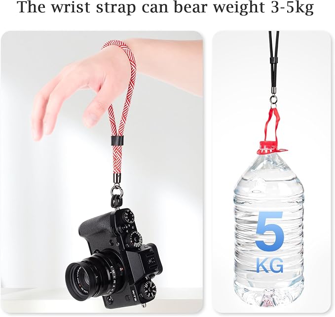 VOVMOEYA Camera Wrist Strap Rope, Camera Hand Strap Compatible - Image 3