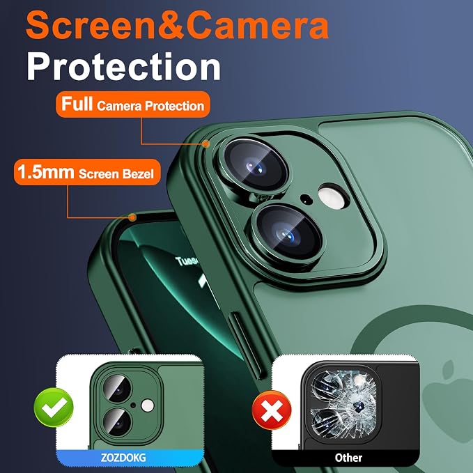 for iPhone 16 Case with Privacy Screen Protector and Camera Protection - Image 6