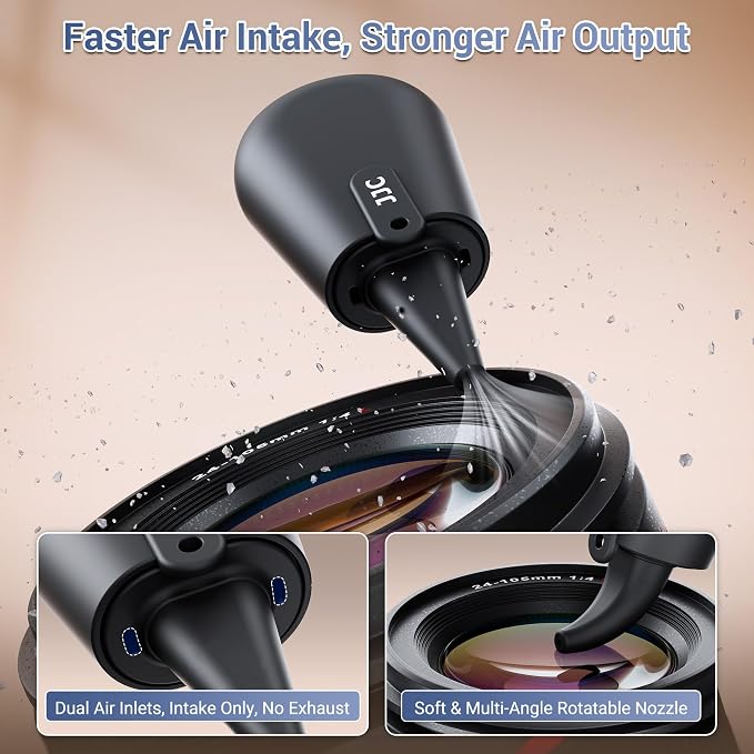 JJC Pocket-Sized Silicone Camera Dust Blower Lens Air Blower, Small Camera Lens - Image 4