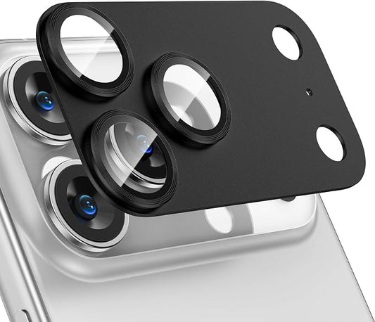 Tensea for iPhone 17 Pro Camera Lens Protector, Metal Aluminum Alloy Tempered by Tensea