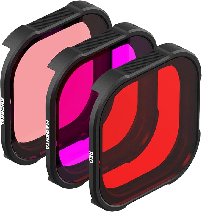 PolarPro Red Filter 3-Pack for GoPro Hero13 Protective Housing by PolarPro
