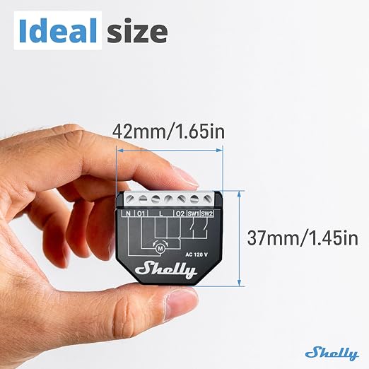 Shelly Wave Shutter US UL | Z-Wave Shutter Controller - Image 2