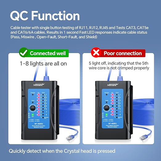 Network Cable Tester-Rechargeable, - Image 6