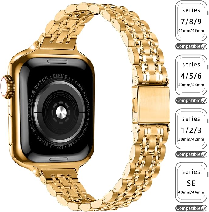 QUNDAXI Slim Watch Band Compatible - Image 2