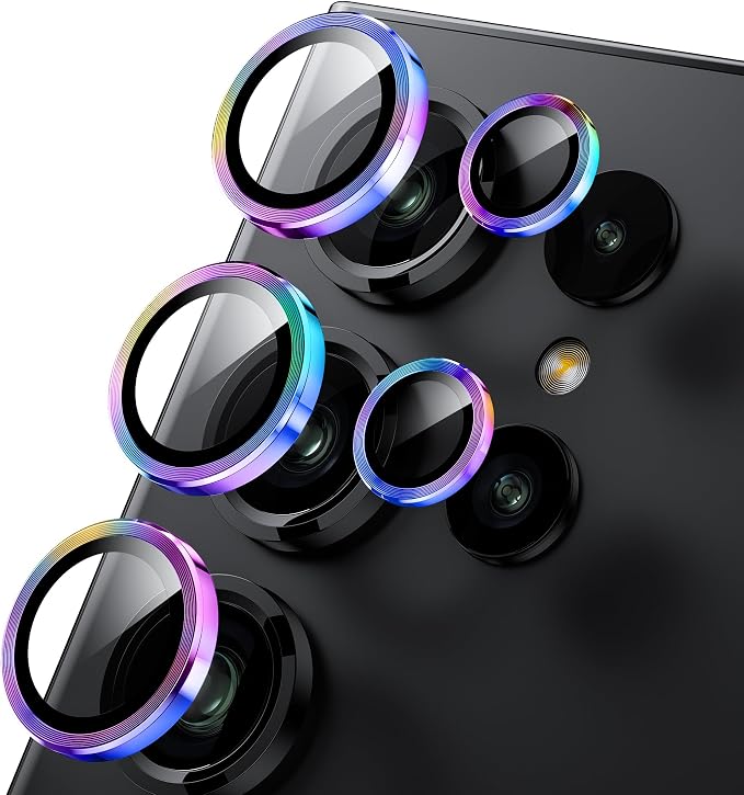 WSKEN for Samsung Galaxy S24 Ultra Camera Lens Protector, Ultra Thin Scratch by SmartProtectionGreenerFuture