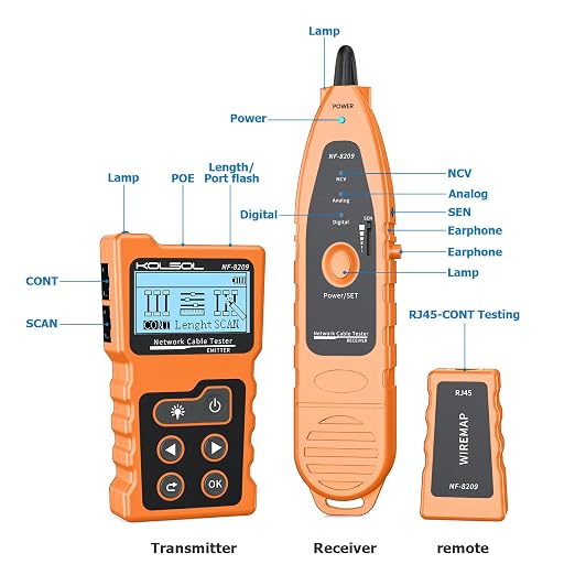 Network Cable Tester, Poe Cable Tester - Image 8