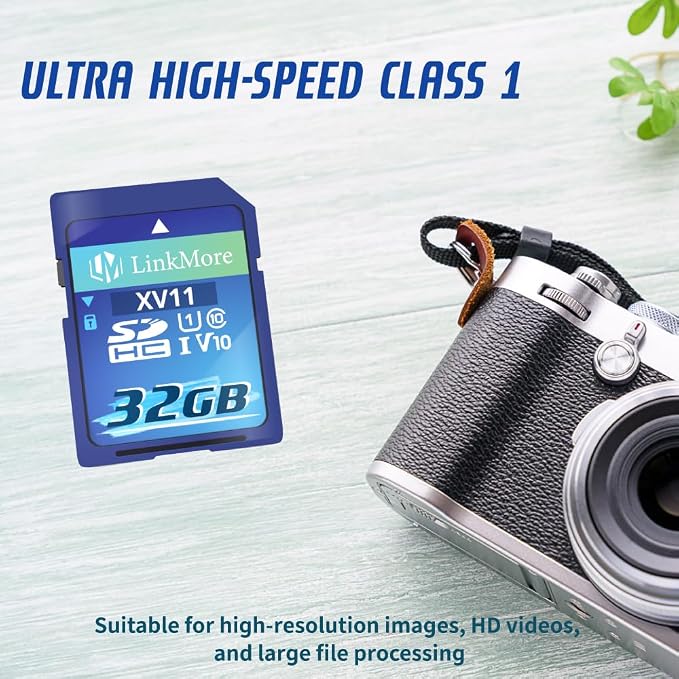 LinkMore 32GB Full-Size SD Card, SDHC Card Compatible - Image 7