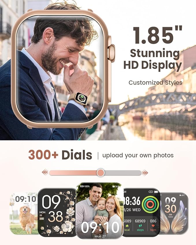 Smart Watch for Women for iPhone Android: 1.85"Smartwatch - Image 7