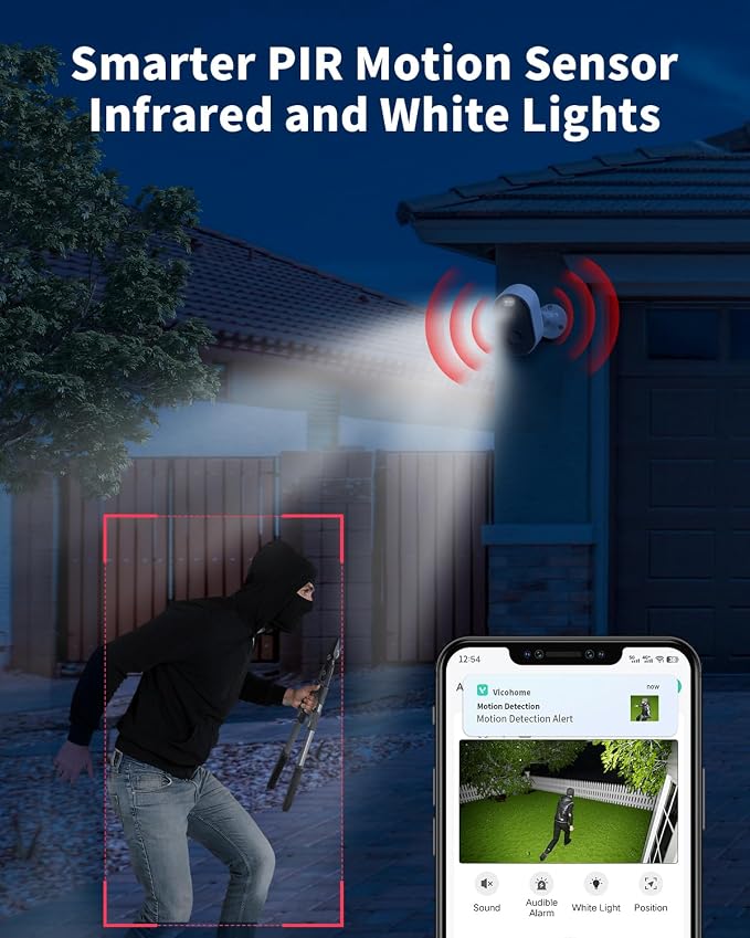 Armorcope Security Cameras Wireless Outdoor, Battery Powered 2k Color Night - Image 5