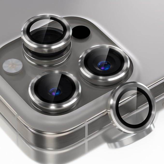 Choiche Compatible for iPhone 16 Pro/iPhone 16 Pro Max Camera Lens Protector by Choiche