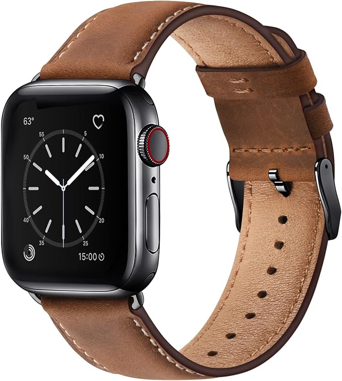 SUNFWR Leather Bands Compatible by SUNFWR