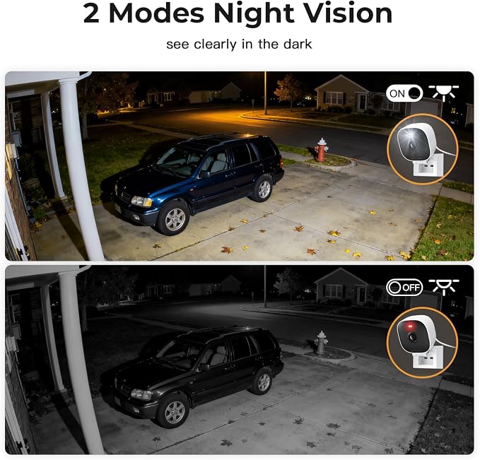 2K Cameras for Home Security, Indoor/Outdoor for Baby/Elder/Pet Monitoring - Image 7