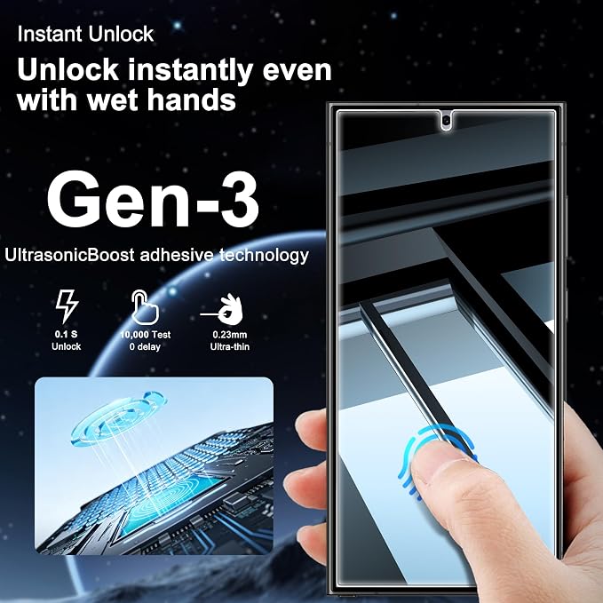 for Galaxy S24 Ultra Privacy Screen Protector - Image 4