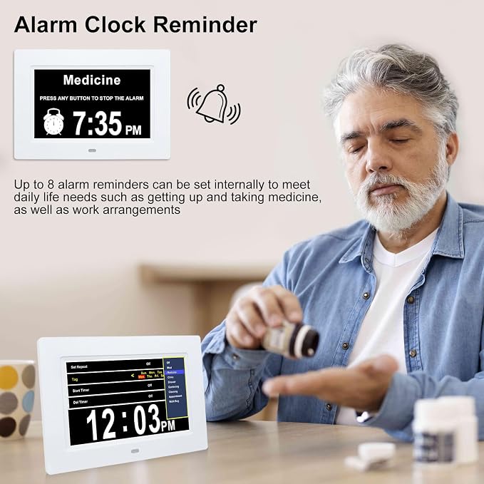 Digital Dementia Clock for Seniors - Image 3