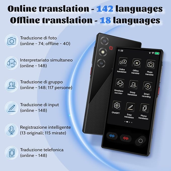 2026 Upgrade Language Translator Device, Instant Translator - Image 2