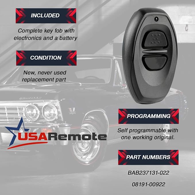 Car Key Fob Keyless Entry Remote fits Toyota Dealer Installed Systems - Image 3