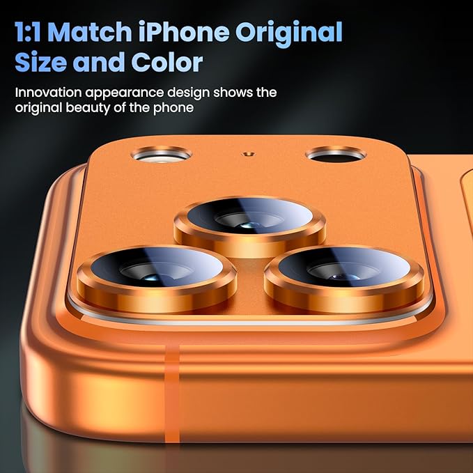 Uyiton Compatible with iPhone 17 Pro Max Camera Lens Protector - Image 6