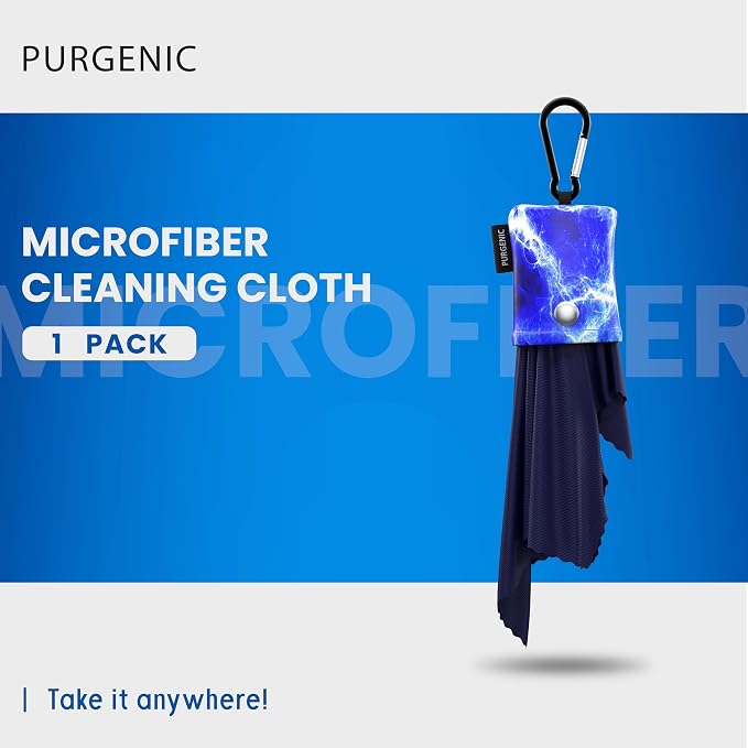 Microfiber Cloth & Glasses Wipes Lens & Glasses Cleaning Cloth - Image 2