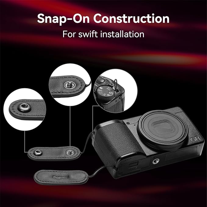 SMALLRIG Camera Finger Strap for Ricoh GR IV/GR IV HDF/GR IV Monochrome/GR - Image 2