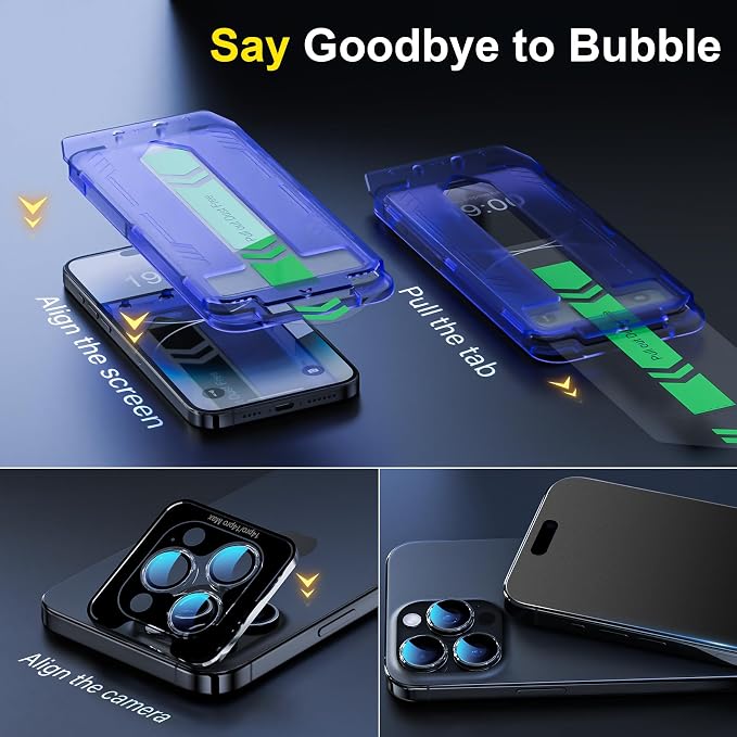 YWXTW 2 Pack Matte Screen Protector - Image 3