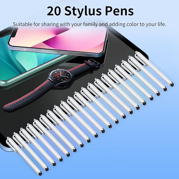 20 Pack Stylus Pen, Stylus Pen for Touchscreen High Precision and Sensitivity - Image 6