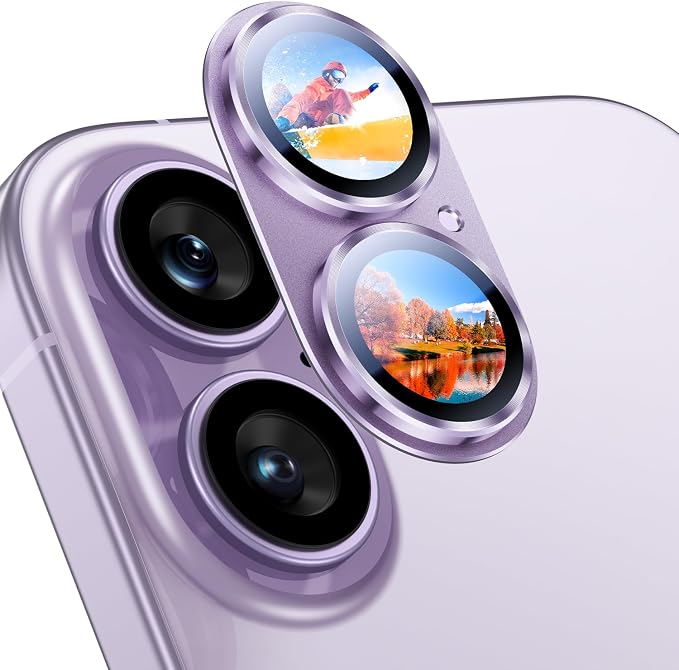 Uyiton Compatible with iPhone 17 Camera Lens Protector by Uyiton
