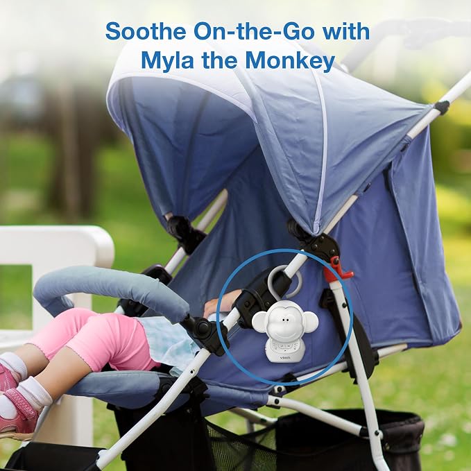 VTech VM819 Baby Monitor + BC8211 Myla the Monkey Bundle - Image 9