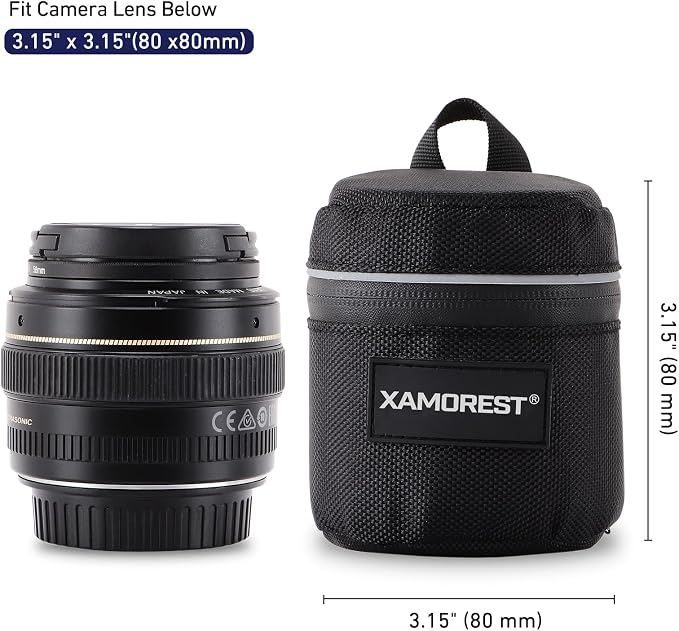 Camera Lens Case Lens Bag Compatible) - Image 2