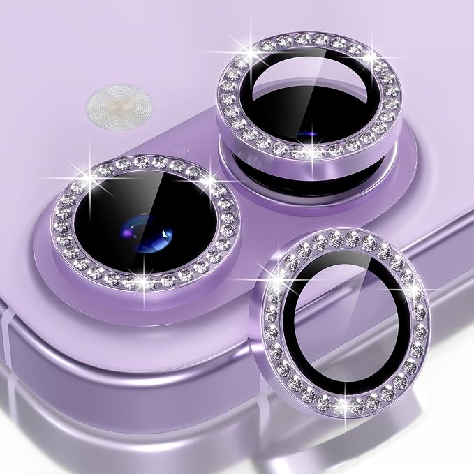 Choiche Compatible for iPhone 17 Camera Lens Protector Bling, 9H Tempered Glass by Choiche