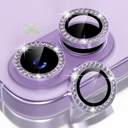 Choiche Compatible for iPhone 17 Camera Lens Protector Bling, 9H Tempered Glass by Choiche