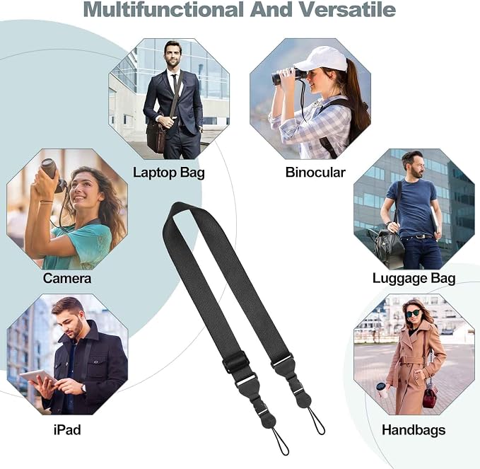 Adjustable Shoulder Strap, Comfortable Camera Strap, Neck Lanyard - Image 5